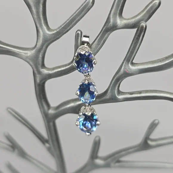 Sterling Silver Earrings - Picture 3 of 4